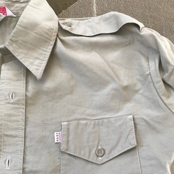 Vintage Hunting Rifle Shooting Shirt Leather Patch - Picture 4 of 8